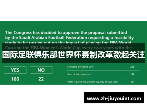 国际足联俱乐部世界杯赛制改革激起关注 国际足联俱乐部世界杯赛制改革激起关注